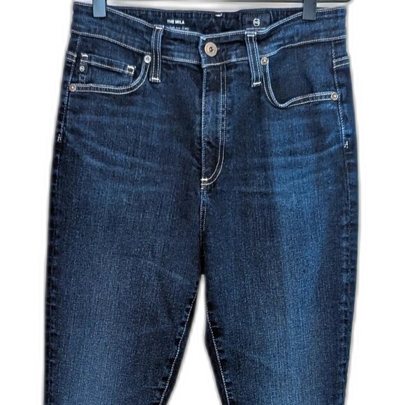 AG Adriano Goldschmied | The Mila Super High-Rise Skinny Jeans | Size 29 - Picture 5 of 13